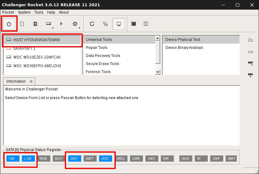 connecting device to pcipro