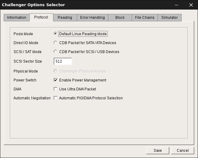 Challenger Rocket Posix protocol